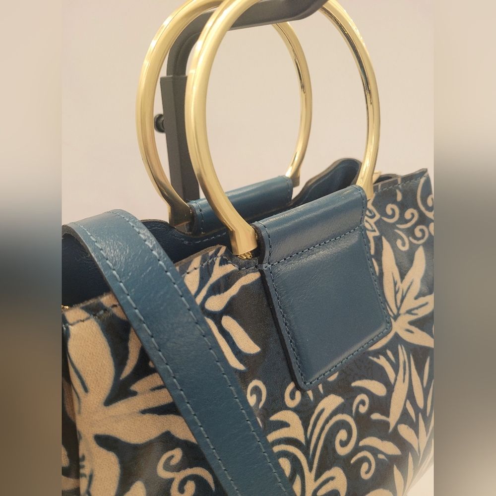 Patricia Nash Greek Floral Empoli Satchel - Picture 5 of 8